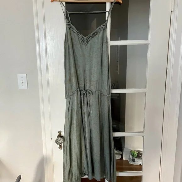 green emerald velvet dress Diesel army green zipper closure mini dress with pockets  Fallen Angel